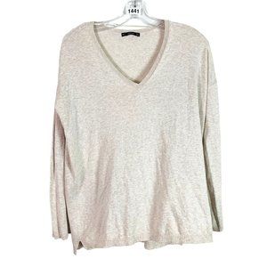 🟣 ZARA Women's Size Small V Neck Light Weight Sweater